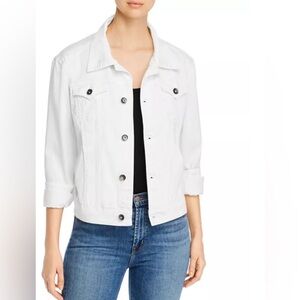 🌹JAG KIARA WHITE DENIM JACKET
